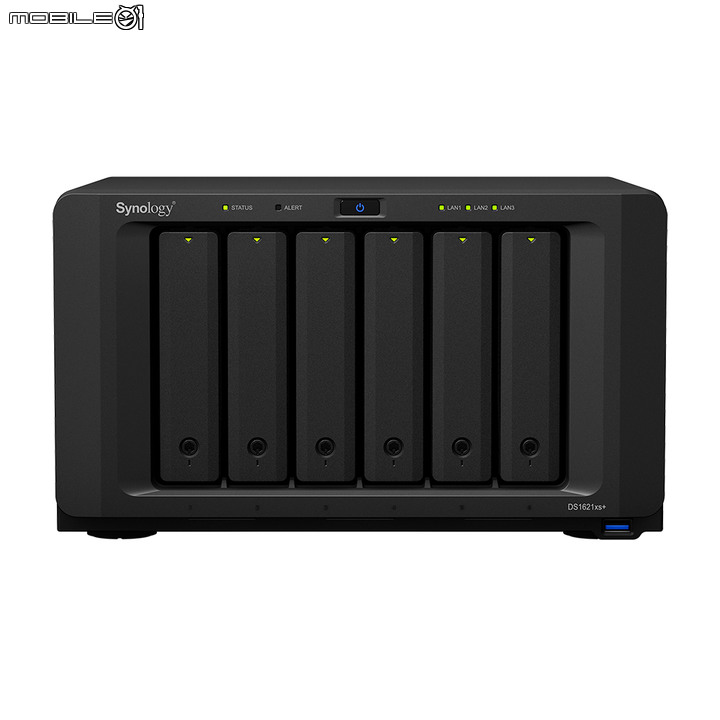 Synology 推出旗艦 6 Bay NAS 機種 DS1621xs+ 直接搭載 10GbE 網路與雙 M.2 SSD 插槽