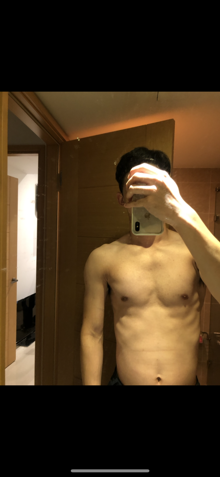 兩個月增肌5.4公斤 (Inbody+體態）