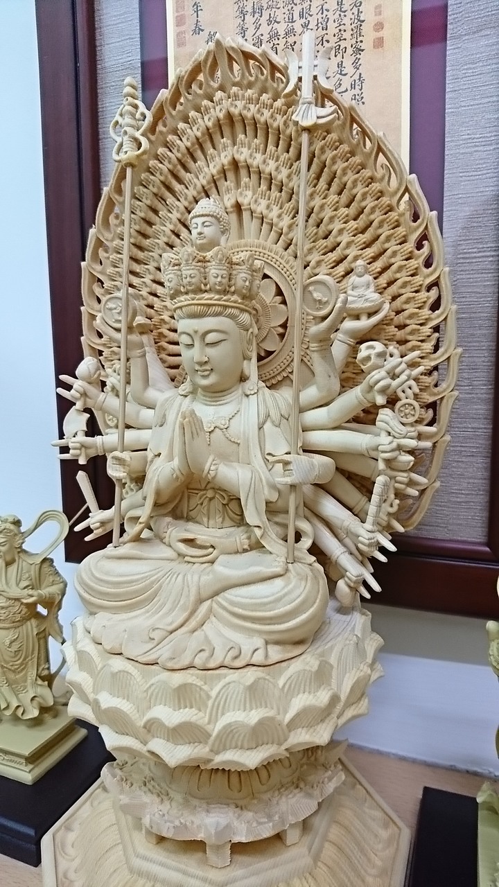 千手千眼觀音(台灣傳統手藝)
