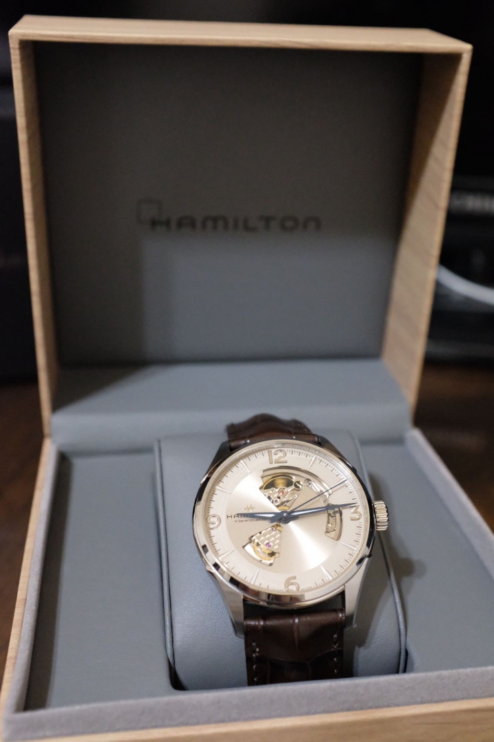 開箱｜HAMILTON Jazz-Open Heart 揭開你的心