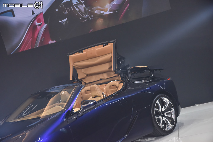 【採訪】Lexus LC Convertible敞篷版國內發表,搭載5.0升V8動力自588萬元起!