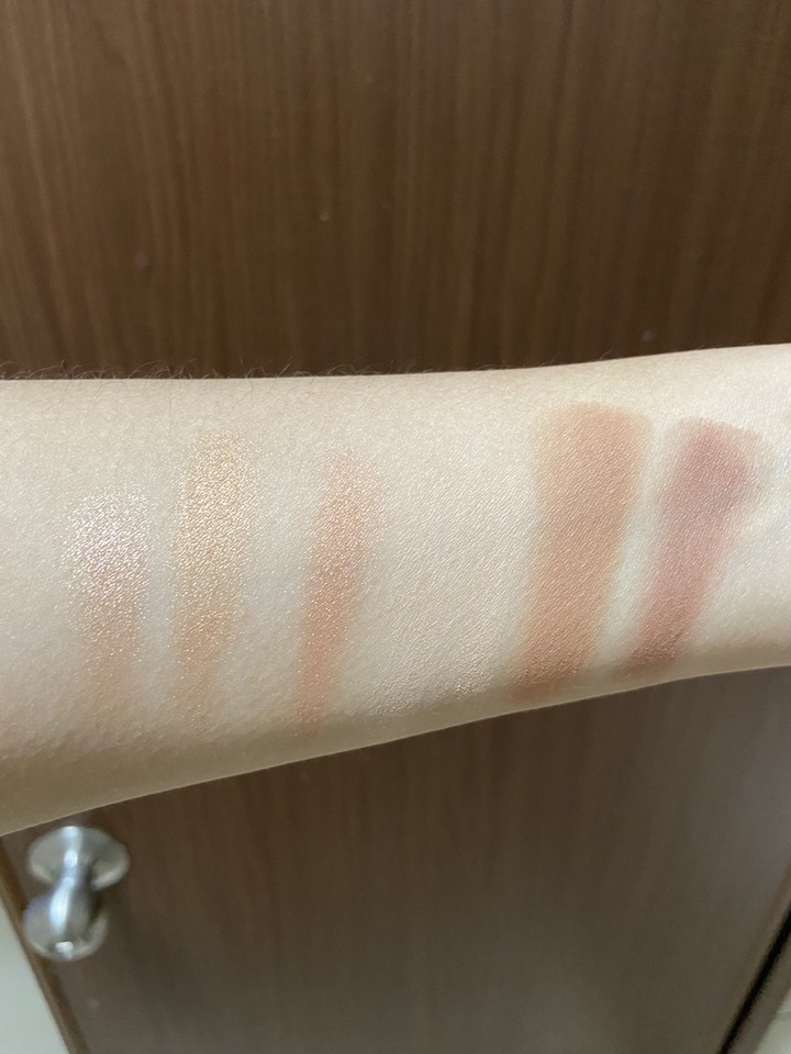MIT台灣品牌 HEME六色眼影盤刷色