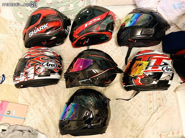 Arai Rx7x芳賀紀行Haga gp 復刻版簡易開箱