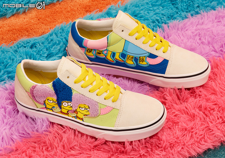 Vans 與《辛普森家庭》聯名鞋款發布 鮮明配色與豐富細節展現