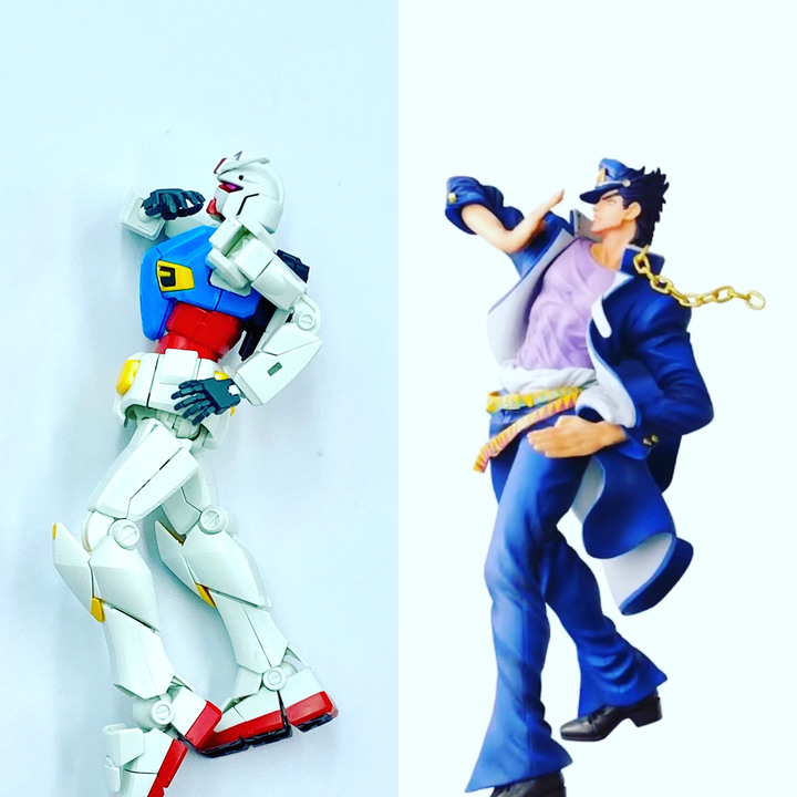 【真正的超越全球鋼彈】萬代 RX-78 G40 超越全球JOJO/瑜珈/娘機/武器/台場鋼彈 姿勢篇