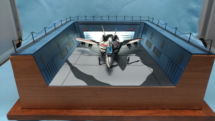 日本神人超時空要塞艦載機 VF-1 Valkyrie 別有風味的模型2D動畫風塗裝技法