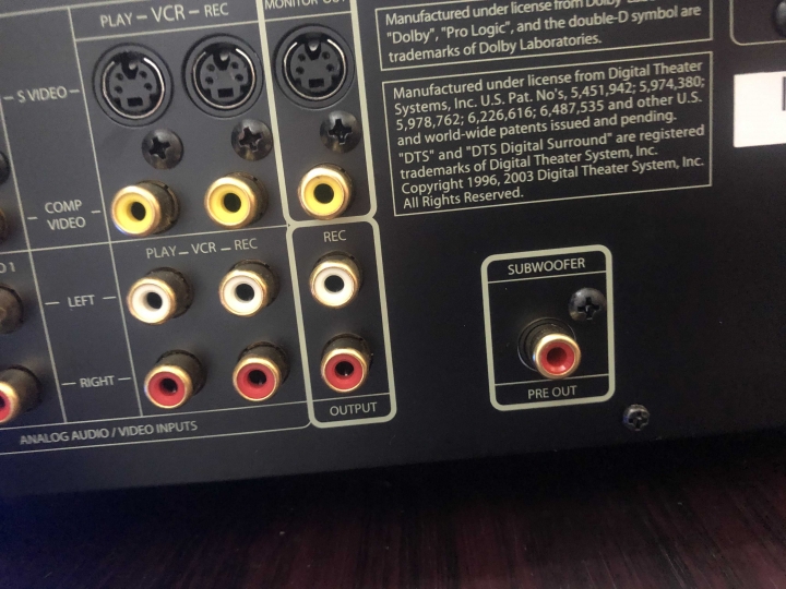 喇叭與重低音的問題