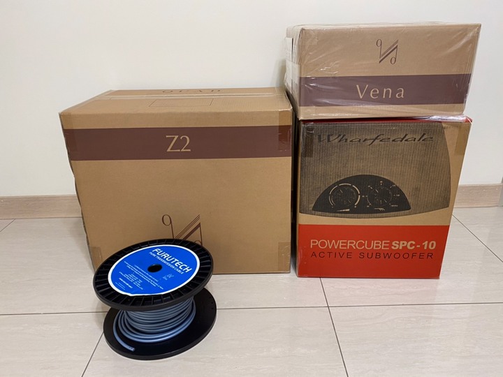 ［開箱］QUAD Z2喇叭 & VENA2 綜合擴大機 － 絲帶高音音響初體驗