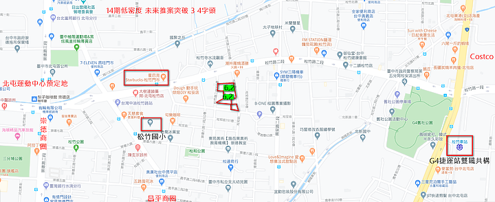 New 北屯 【富宇 松禾苑】 雙面臨路 五分鐘到綠線捷運 十二年免接送 ０店面 市區機能森林學校淨化宅 討論