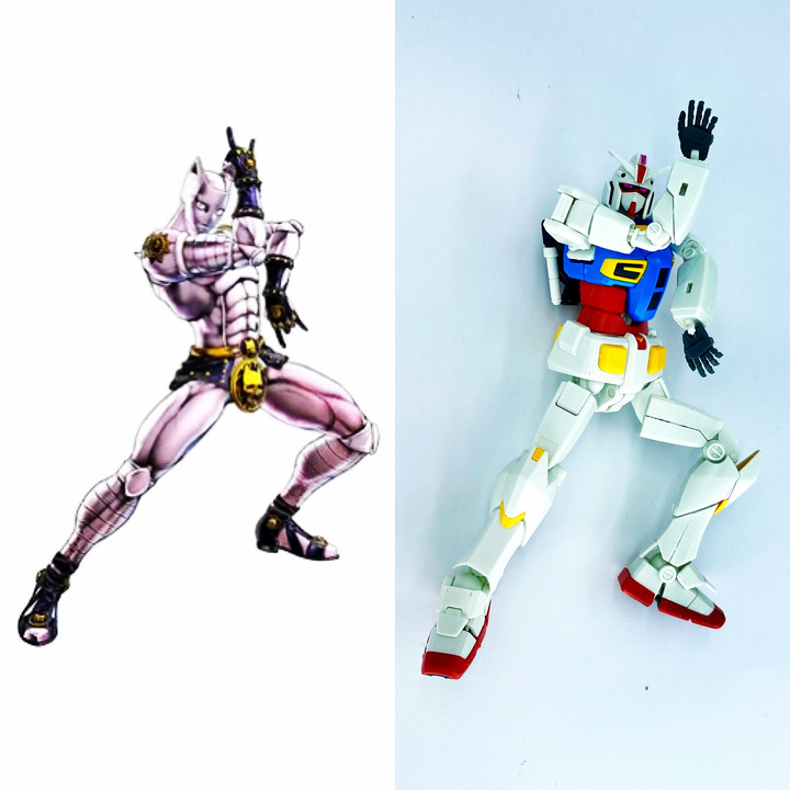 【真正的超越全球鋼彈】萬代 RX-78 G40 超越全球JOJO/瑜珈/娘機/武器/台場鋼彈 姿勢篇