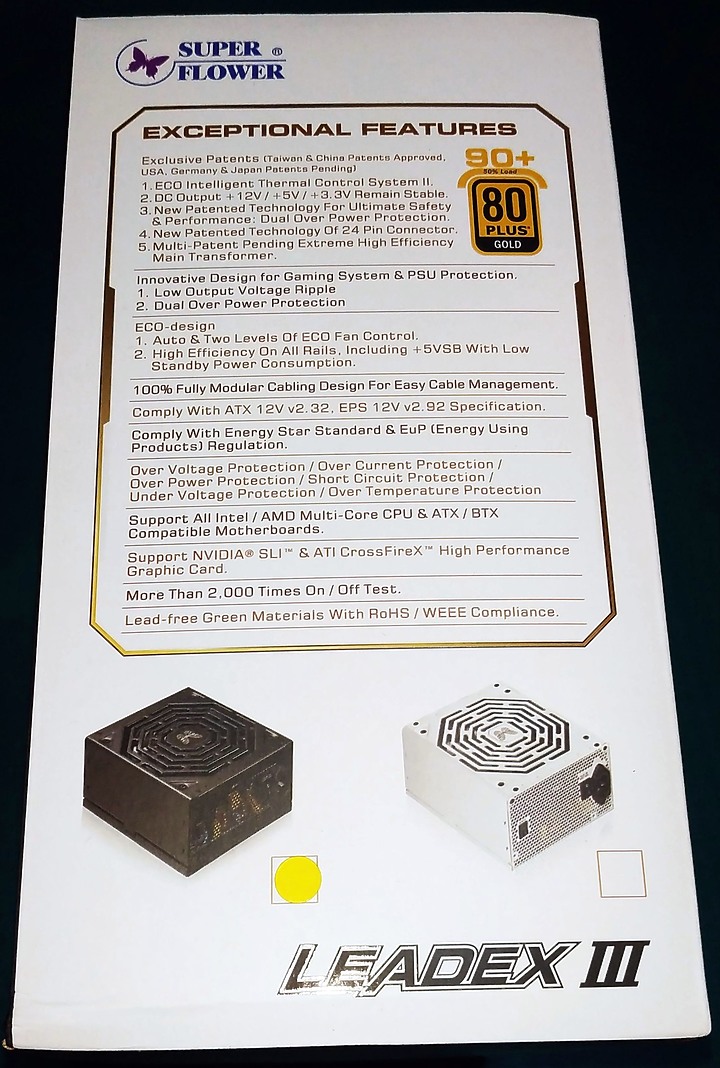 智慧風扇多項保護陪你征戰七年!振華LEADEX III金牌650W全模組電源供應器開箱