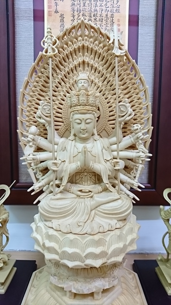 千手千眼觀音(台灣傳統手藝)