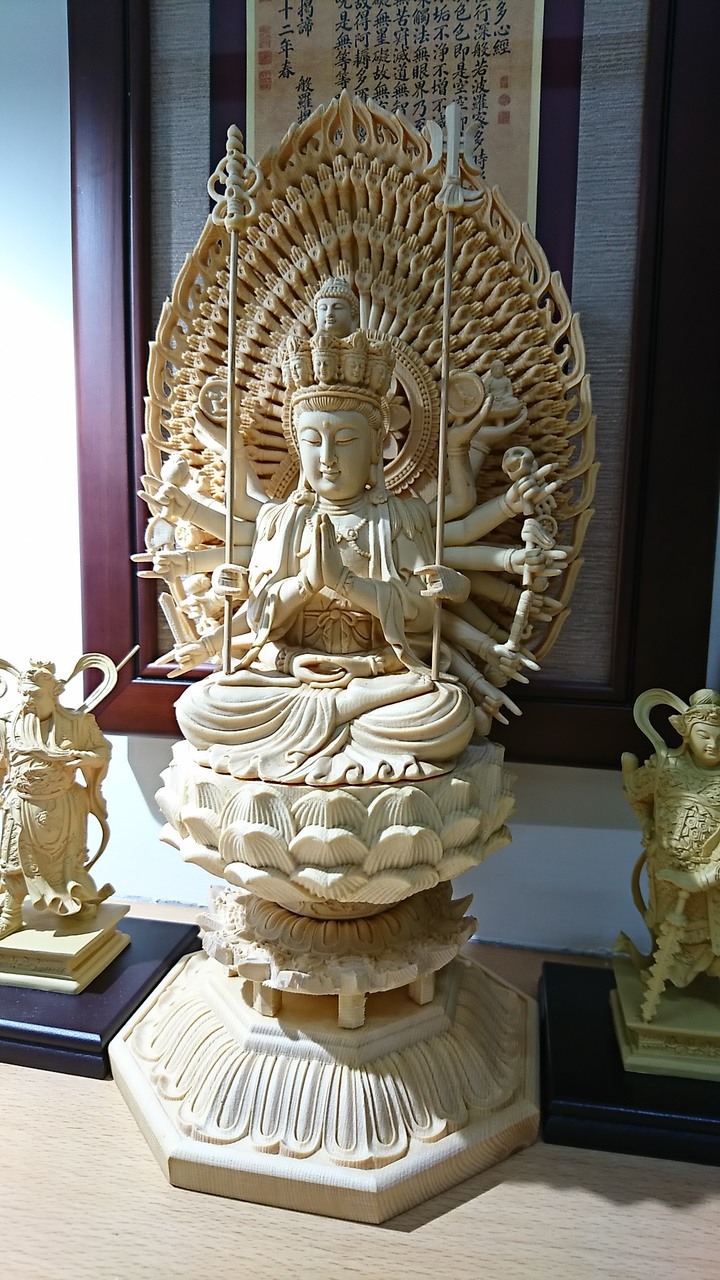 千手千眼觀音(台灣傳統手藝)