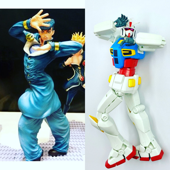 【真正的超越全球鋼彈】萬代 RX-78 G40 超越全球JOJO/瑜珈/娘機/武器/台場鋼彈 姿勢篇