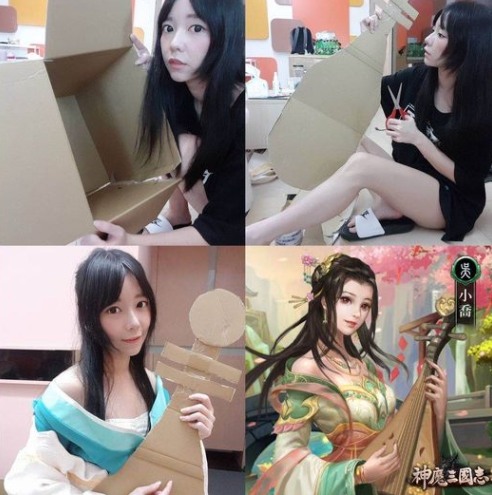 神魔三國志─那些厲害的簡易COS造型