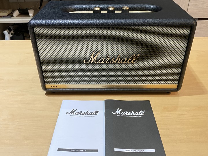 週年慶敗家小開箱 Marshall STANMORE II Voice藍芽喇叭