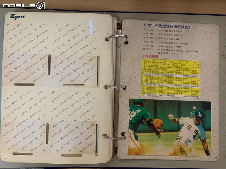 1993 年三商虎球員卡