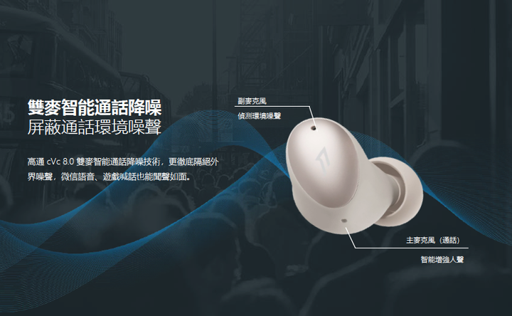 時尚外觀,羽量級輕巧配戴|1MORE ColorBuds新時尚豆真無線藍牙耳機