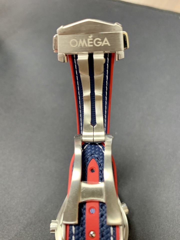 『OMEGA 海馬Planet Ocean美洲盃限量版腕錶』-小開箱