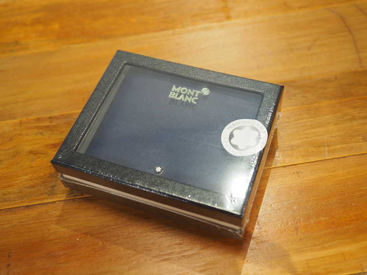 [開箱] Montblanc Sartorial Wallet 8cc 錢包
