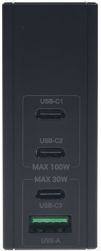 SHARGE閃極S100氮化鎵GaN四埠100W快速充電器簡測