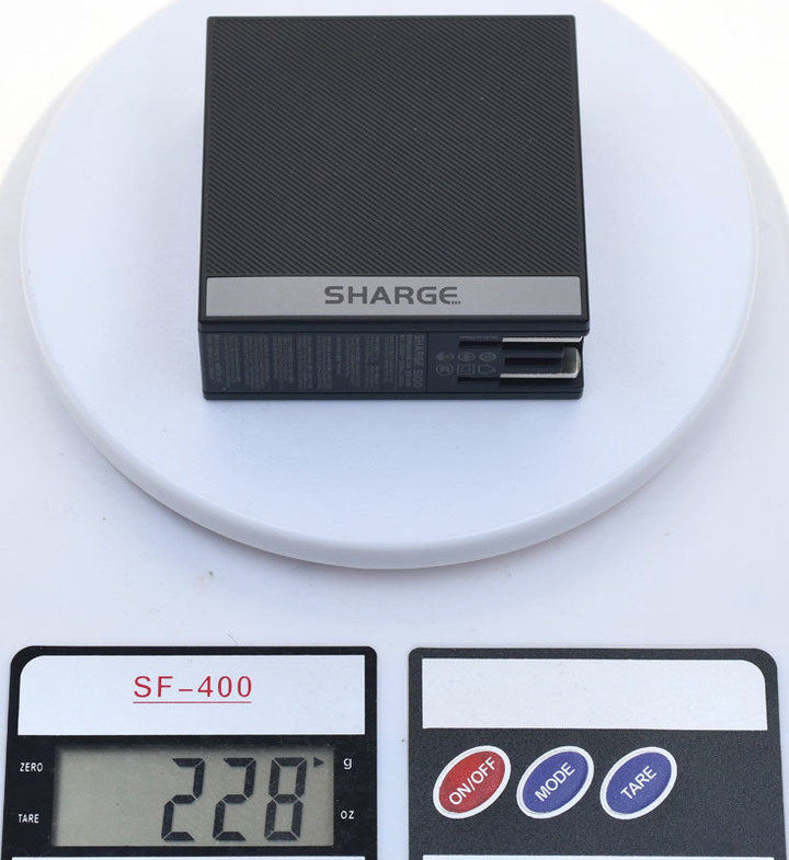 SHARGE閃極S100氮化鎵GaN四埠100W快速充電器簡測
