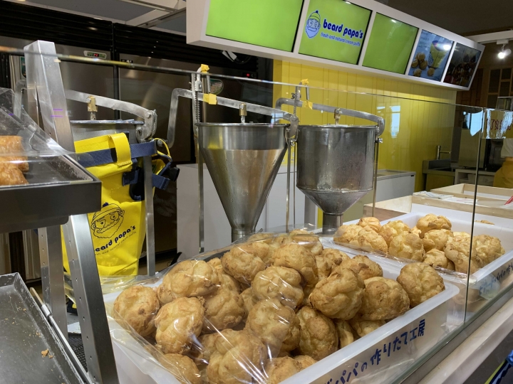台中三井Outlet beard papa's日式泡芙工房