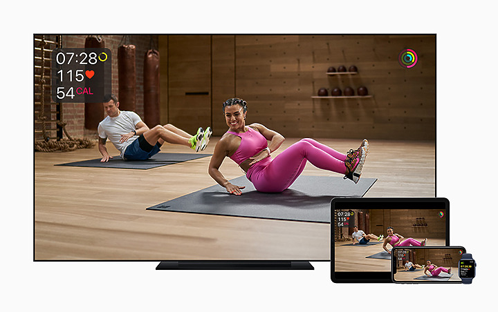 蘋果推出「Fitness+」健身服務 讓你跟著專業教練及Apple Watch動起來