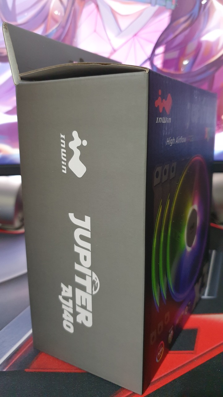 【不專業開箱】InWin Jupiter AJ140 ARGB風扇