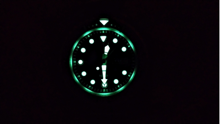 Seiko潛水錶夜光