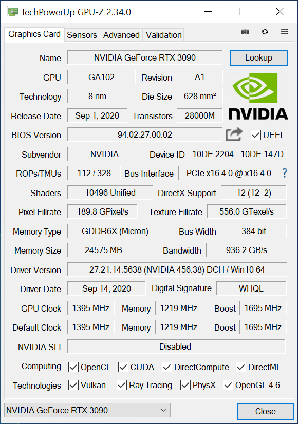 NVIDIA RTX 3090 Founders Edition 創始版顯卡開箱實測 8K 解析度世代將來臨？