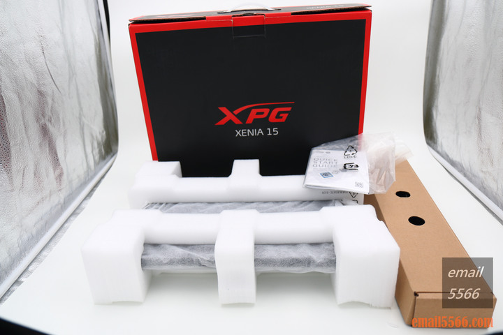 XPG XENIA女武神薩尼亞 電競筆電 1660Ti 開箱-威剛產品集一身
