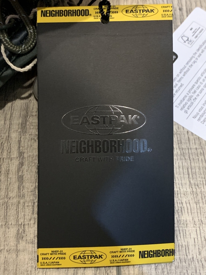 「開箱」EASTPAK x NEIGHBORHOOD 側背包 & Prps帽T