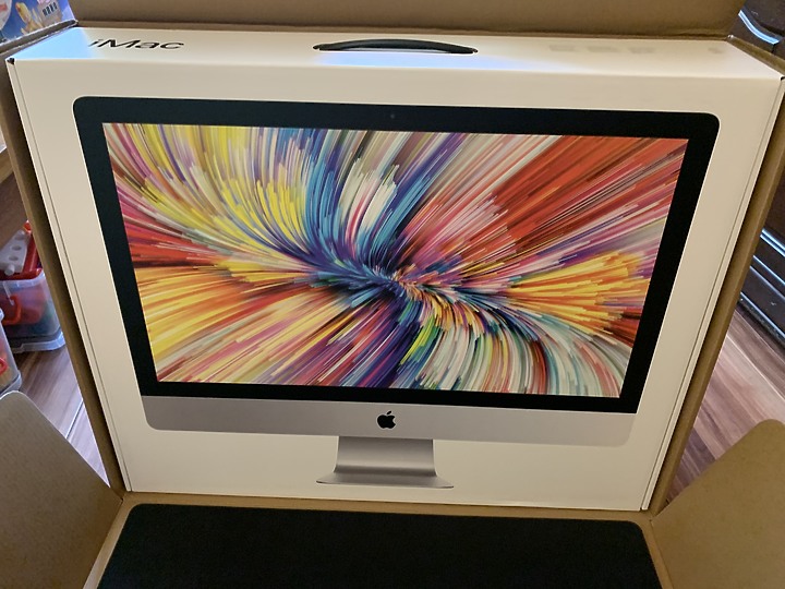2020 iMac 27吋 客訂i9CPU開箱