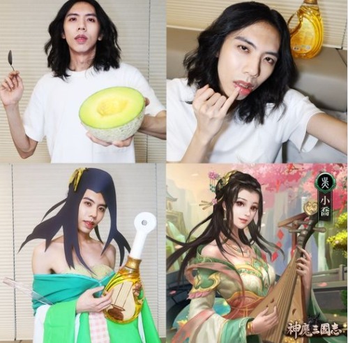 神魔三國志─那些厲害的簡易COS造型