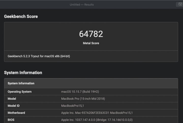 catalina 10.15.7 更新 + egpu