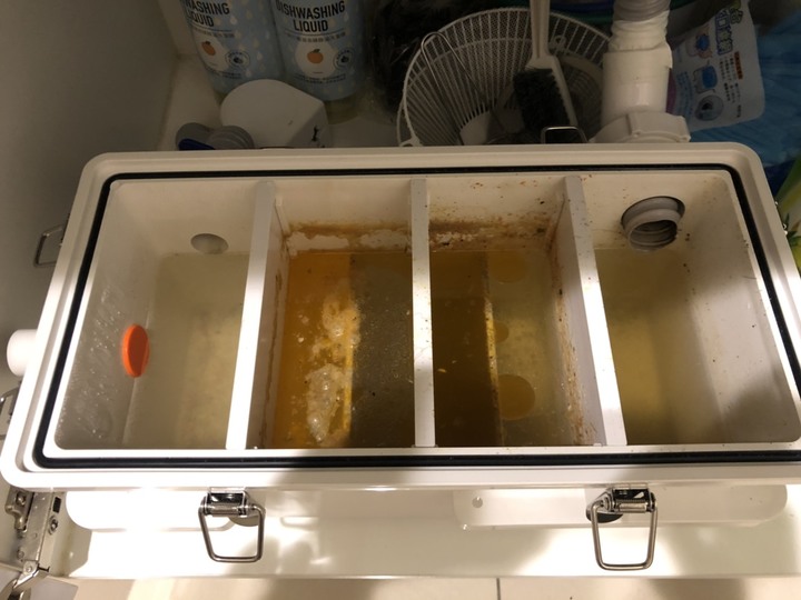 雅麗家油脂截留槽使用心得（油水分離槽）