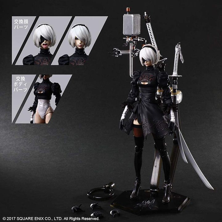 [新訊] PLAY ARTS改 推出 NieR: Automata 2B 可動人形