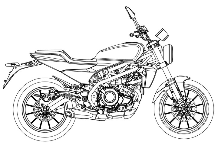【海外快訊】Harley-Davidson 338R 哈雷小排氣量車型專利圖曝光