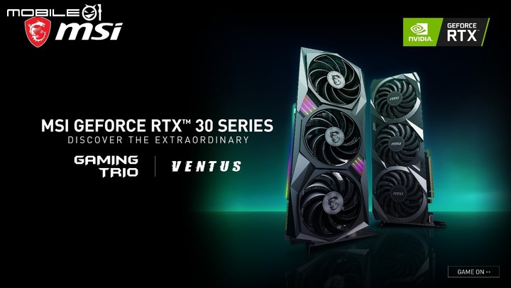 NVIDIA RTX 30 系列顯卡問世 華碩/技嘉/微星三廠產品訊息搶先看