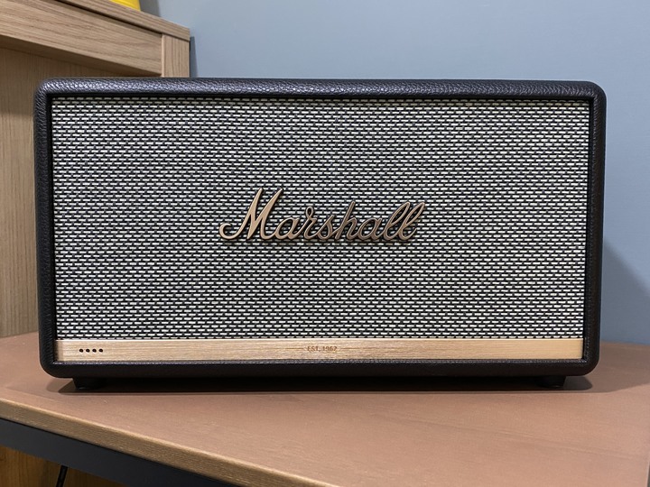 週年慶敗家小開箱 Marshall STANMORE II Voice藍芽喇叭