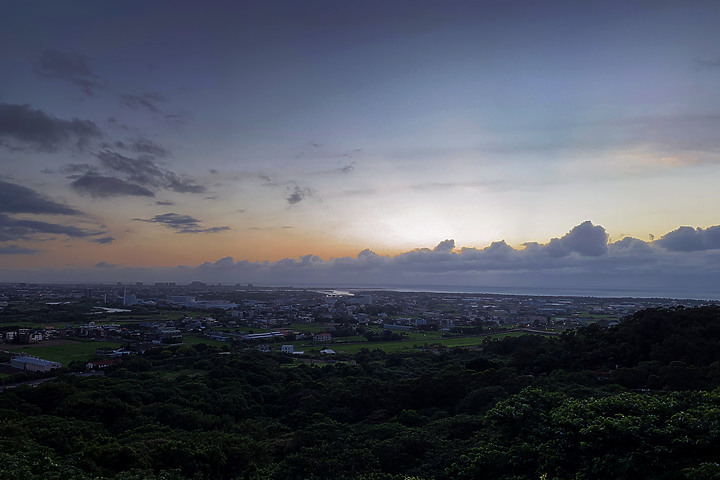新竹健行|鳳崎落日登山步道|新豐後山落日大景