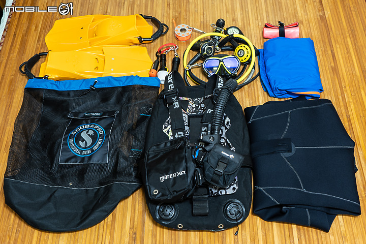 【新鮮人報到】Scubapro網袋開箱,人生中第一個網袋入手 !!