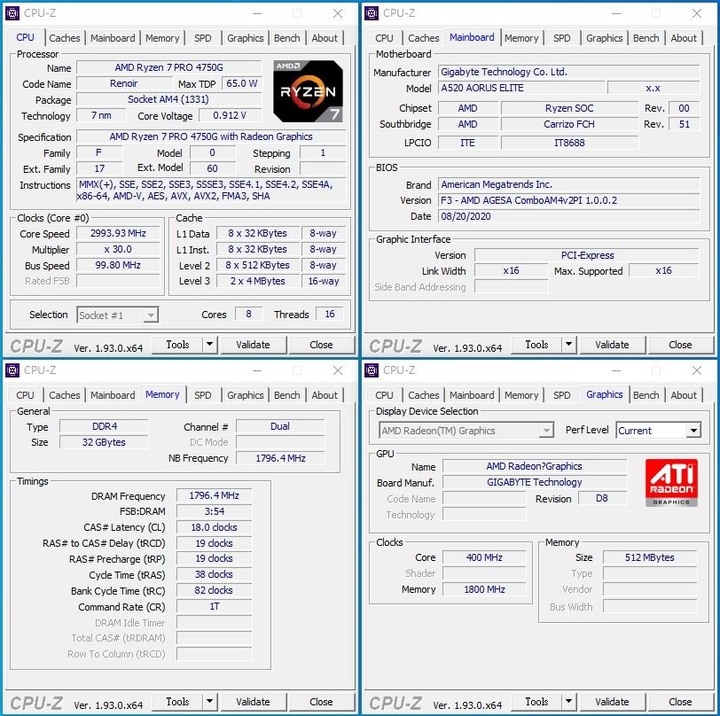 A520 AORUS ELITE 三秒合體 R7 4750G