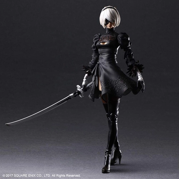 新訊 Play Arts改推出nier Automata 2b 可動人形 Mobile01