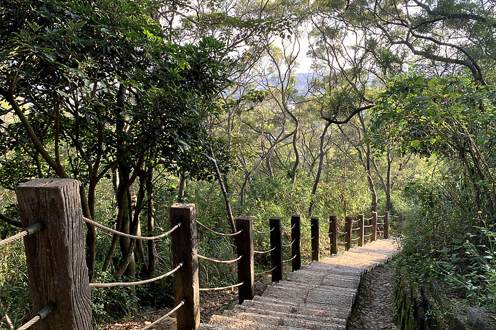 新竹健行|鳳崎落日登山步道|新豐後山落日大景