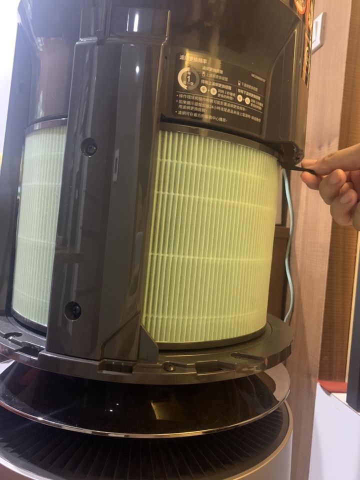 送給爸爸的父親節禮物，LG360雙層空淨機開箱