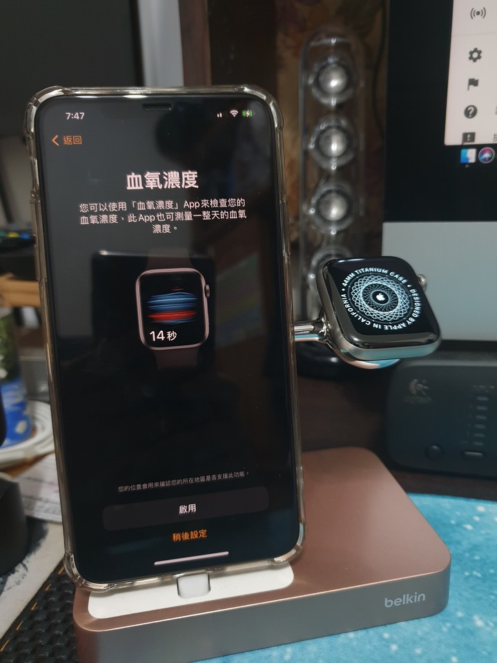 點我看大圖 Apple Watch 6 鈦金屬 x ECG心電圖 x 血氧濃度,台版就是完整版!