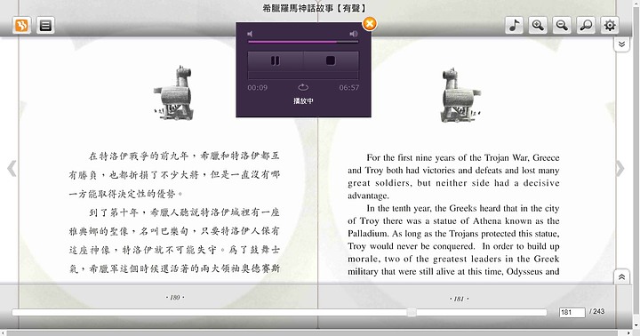 推薦看有趣故事邊聽英語學習有聲書子書_希臘羅馬神話故事