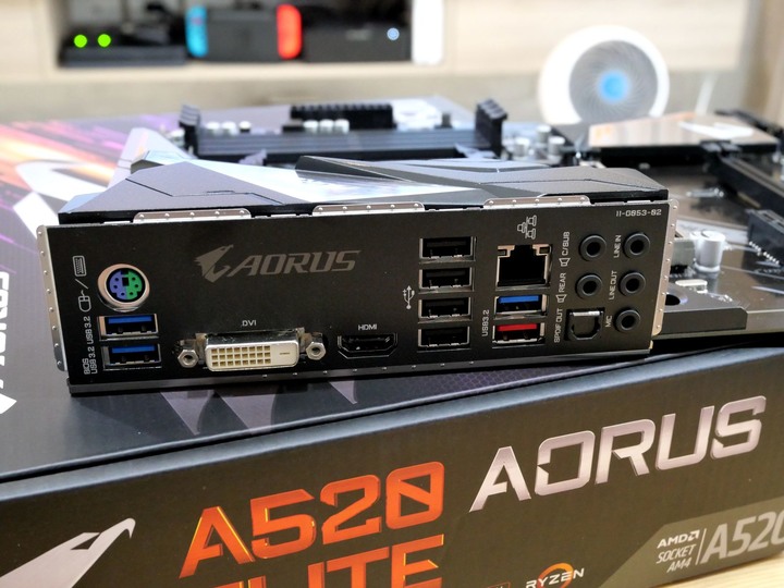 A520 AORUS ELITE 三秒合體 R7 4750G